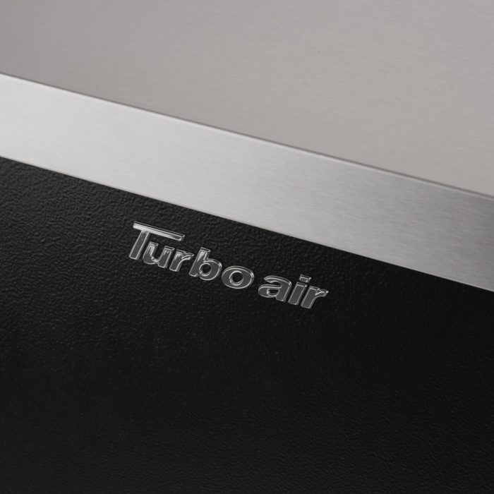 Turbo Air TBD, 2SB, N6 2 Keg Capacity Beer Dispenser, Black Vinyl Exterior