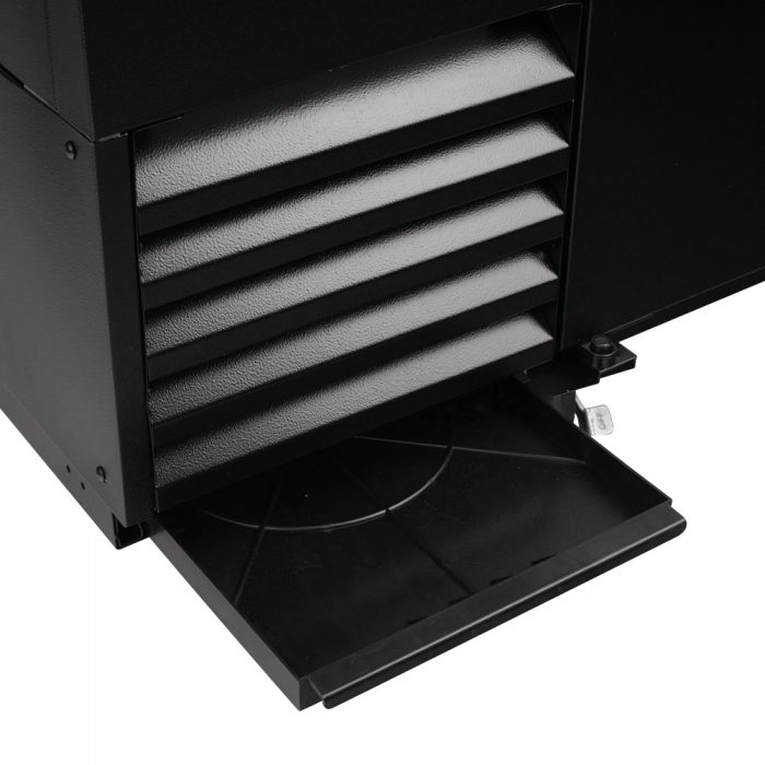 Turbo Air TBD, 2SB, N6 2 Keg Capacity Beer Dispenser, Black Vinyl Exterior