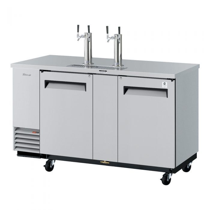 Turbo Air TBD, 3SD, N 3 Keg Capacity Beer Dispenser, Stainless Steel Exterior
