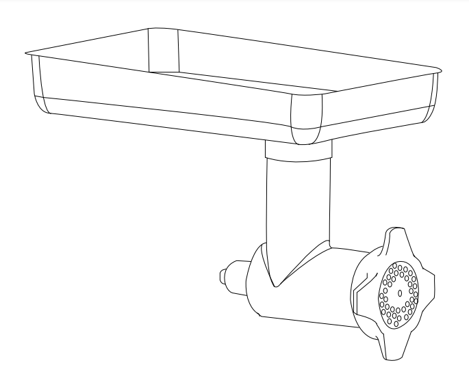 Prepline PHL-MH12 Stainless Steel #12 Head Mincer Meat Grinder Attachment
