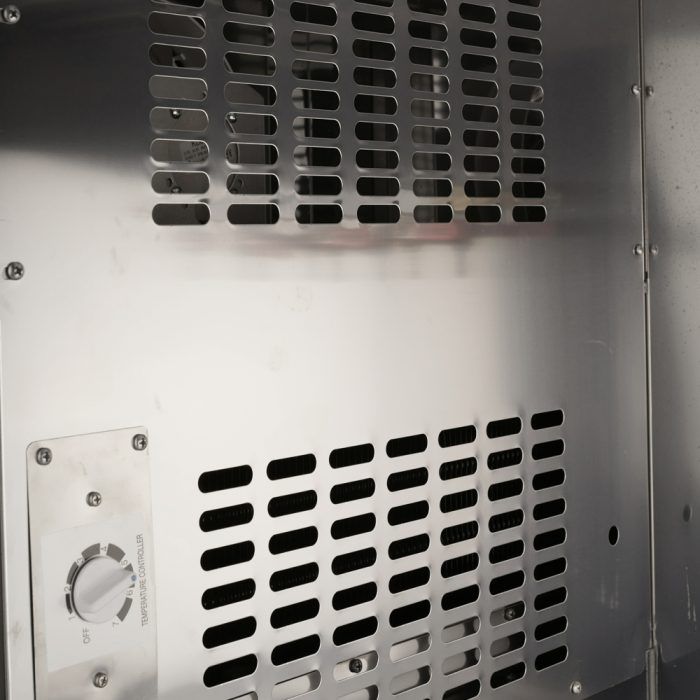 Turbo Air TBD, 4SB, N 4 Keg Capacity Beer Dispenser, Black Vinyl Exterior