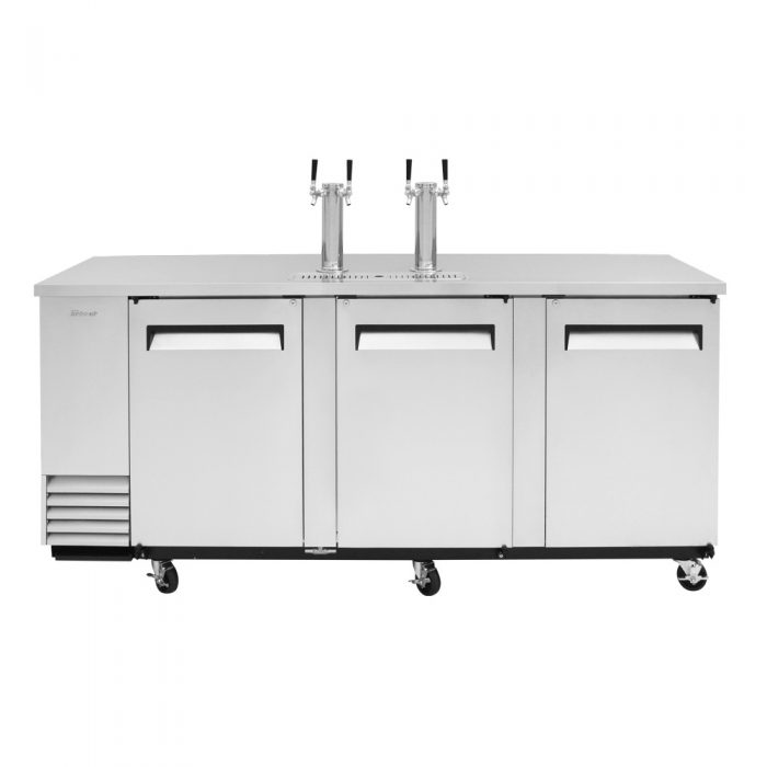 Turbo Air TBD, 4SD, N 4 Keg Capacity Beer Dispenser, Stainless Steel Exterior