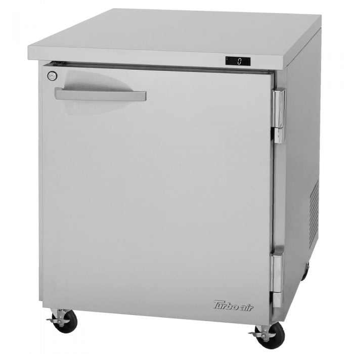 Turbo Air PUF-28-N 1 Solid Door Undercounter Freezer, 6.8 Cu. Ft.