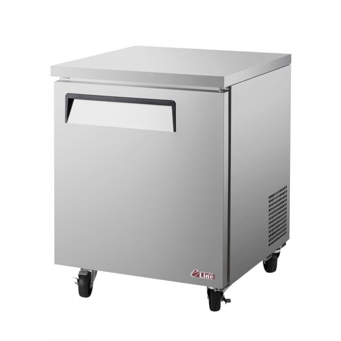 Turbo Air EUF-28-N-V 1 Solid Door Undercounter Freezer, 7.1 Cu. Ft.