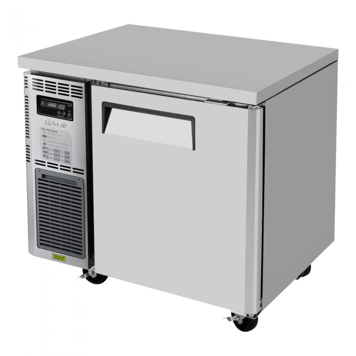 Turbo Air JUF-36-N 1 Solid Door Undercounter Freezer, Side Mount, 6.37 Cu. Ft.