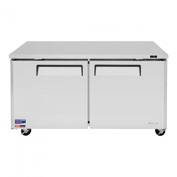 Turbo Air MUF-60-N 2 Solid Door Undercounter Freezer, 17 Cu. Ft.
