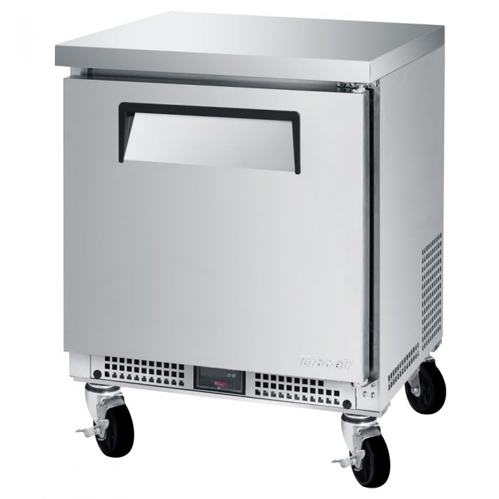 Turbo Air MUR-24S-N6 1 Solid Door Undercounter Refrigerator - Shallow Depth, 2.86 Cu. Ft.