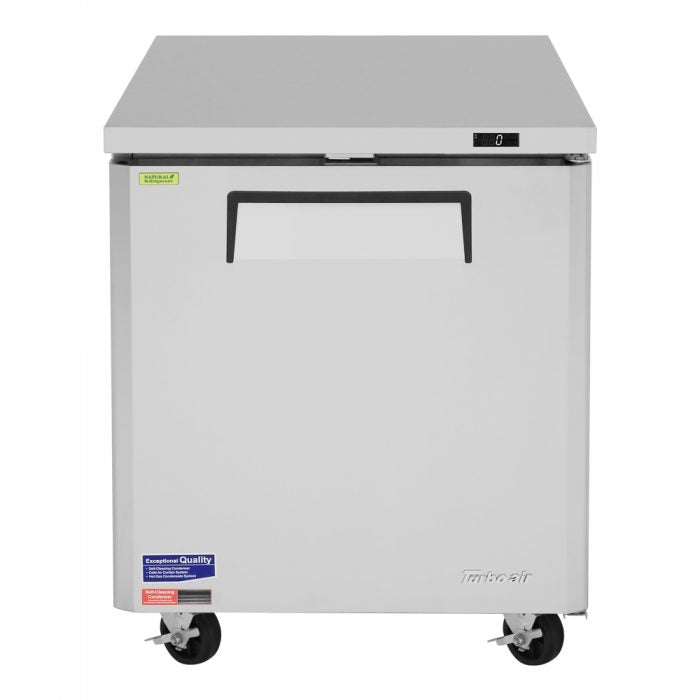 Turbo Air MUR-28-N 1 Solid Door Undercounter Refrigerator, 6.8 Cu. Ft.