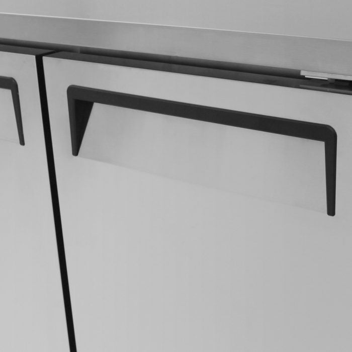 Turbo Air MUR-48-N 2 Solid Door Undercounter Refrigerator, 12.2 Cu. Ft.