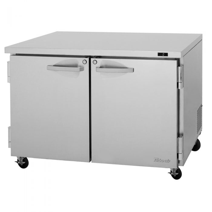 Turbo Air PUF-48-N 2 Solid Door Undercounter Freezer, 12.2 Cu. Ft.