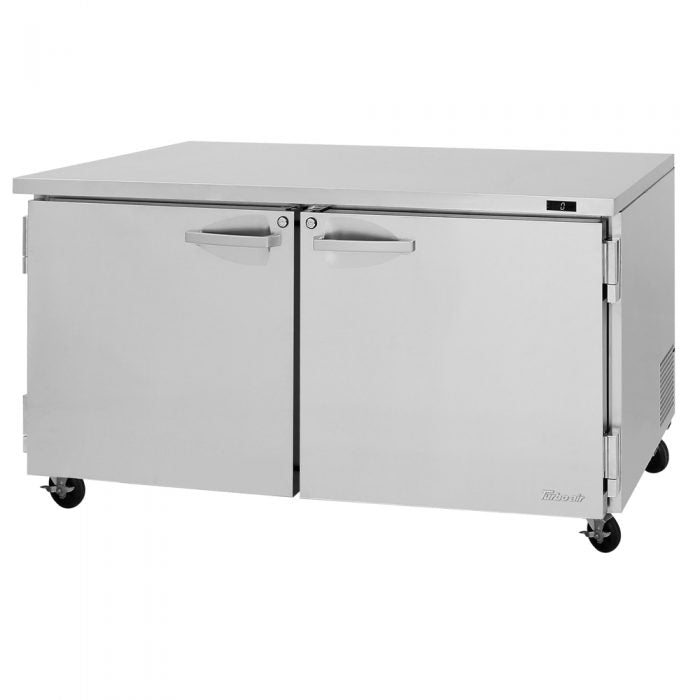 Turbo Air PUF-60-N 2 Solid Door Undercounter Freezer, 17 Cu. Ft.