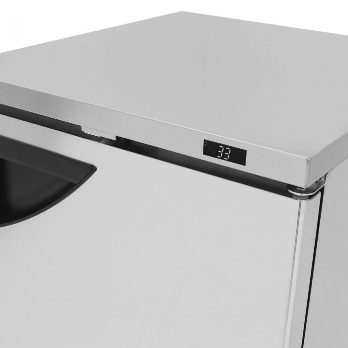 Turbo Air TUF-28SD-N 1 Solid Door Undercounter Freezer, 6.8 Cu. Ft.