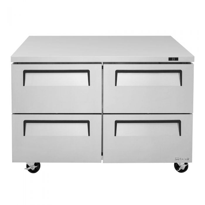 Turbo Air TUR-48SD-D4-N 4 Drawer Undercounter Refrigerator, 12.2 Cu. Ft.
