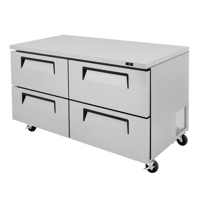 Turbo Air TUR-60SD-D4-N 4 Drawer Undercounter Refrigerator, 17 Cu. Ft.