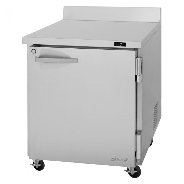 Turbo Air PWF-28-N 1 Solid Door Worktop Freezer, 6.8 Cu. Ft.