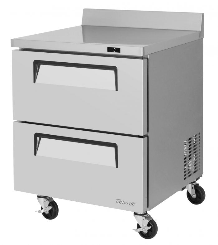 Turbo Air TWF-28SD-D2-N 2 Drawer Worktop Freezer, 7 Cu. Ft.
