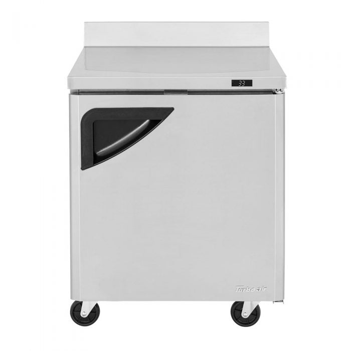 Turbo Air TWR-28SD-N 1 Solid Door Worktop Refrigerator, 6.8 Cu. Ft.