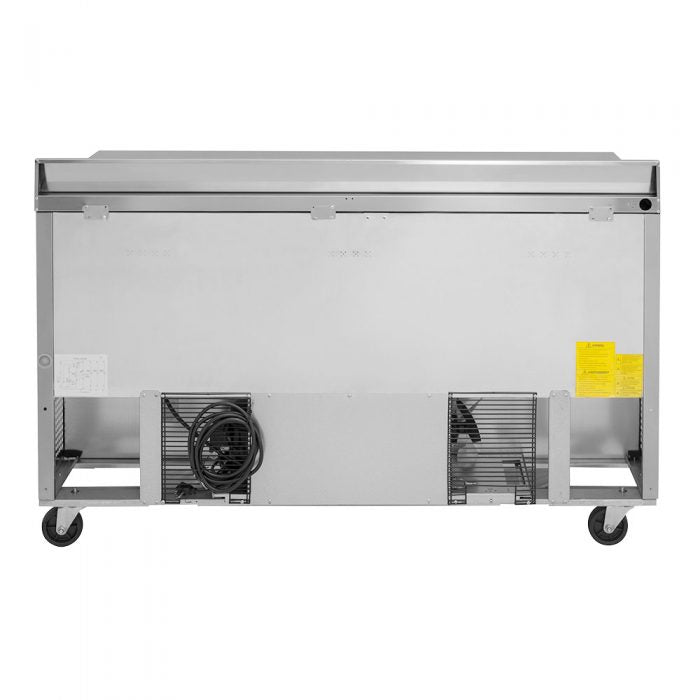 Turbo Air TWR-60SD-D2-N 1 Solid Door and 2 Drawer Worktop Refrigerator, 16 Cu. Ft.