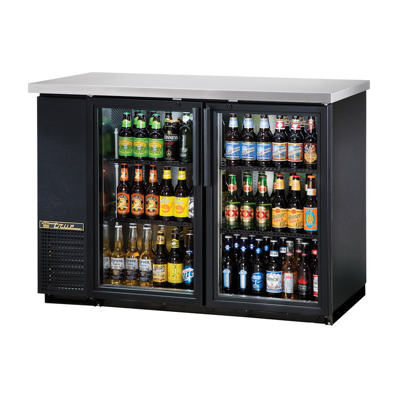 True TBB-24-48G-HC-LD Back Bar Cooler, 49 1/8" Wide, 2 Doors