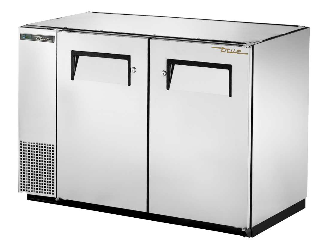 True TBB-24GAL-48-S-HC Back Bar Cooler, 47 7/8" Wide, 2 Doors