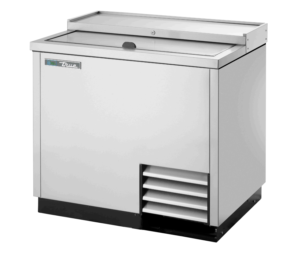 True TD-36-12-S-HC Bottle Cooler, 36 3/4" Wide