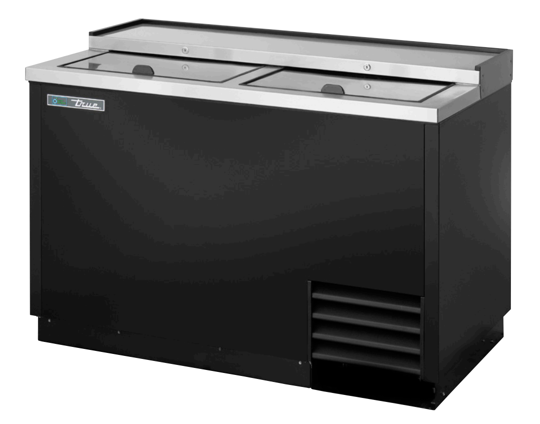 True TD-50-18-HC Bottle Cooler, 49 1/2" Wide