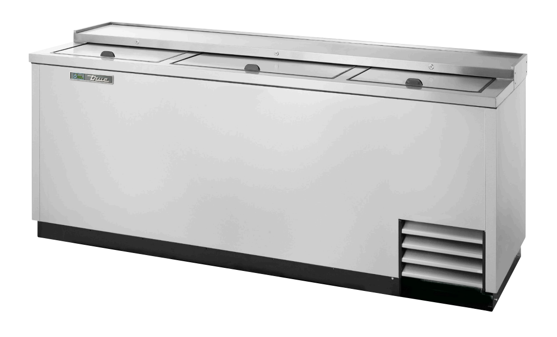 True TD-80-30-S-HC Bottle Cooler, 80 1/8" Wide