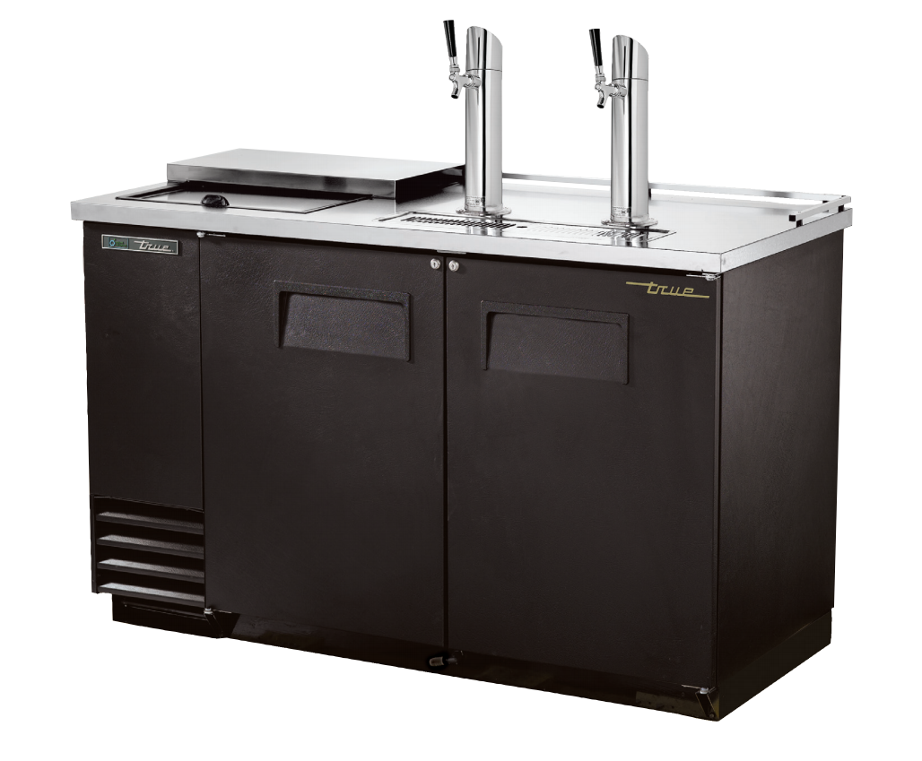 True TDD-2CT-HC Beer Dispenser, 58 7/8" Wide, 2 Doors