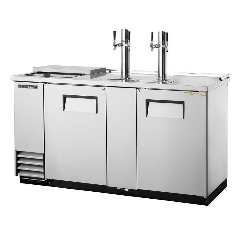 True TDD-3CT-S-HC Beer Dispenser, 69 1/8" Wide, 2 Doors