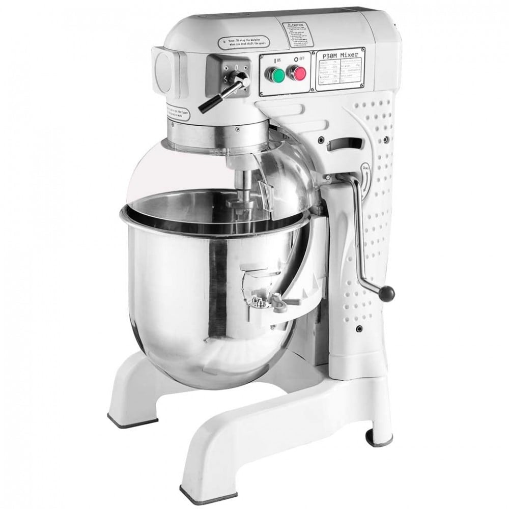 Prepline B30M 28 Qt. Gear Driven Commercial Planetary Stand Mixer