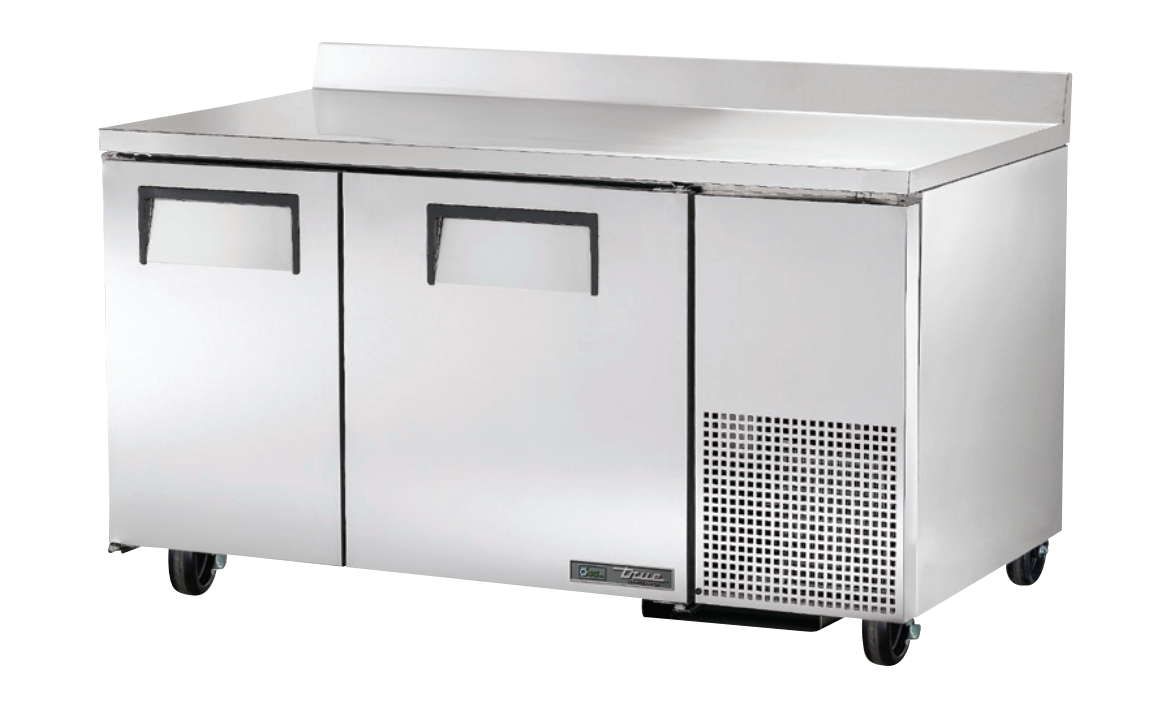 True TWT-60-32F-HC Worktop Freezer, 60 1/4" Wide, 2 Doors, 4 Shelves