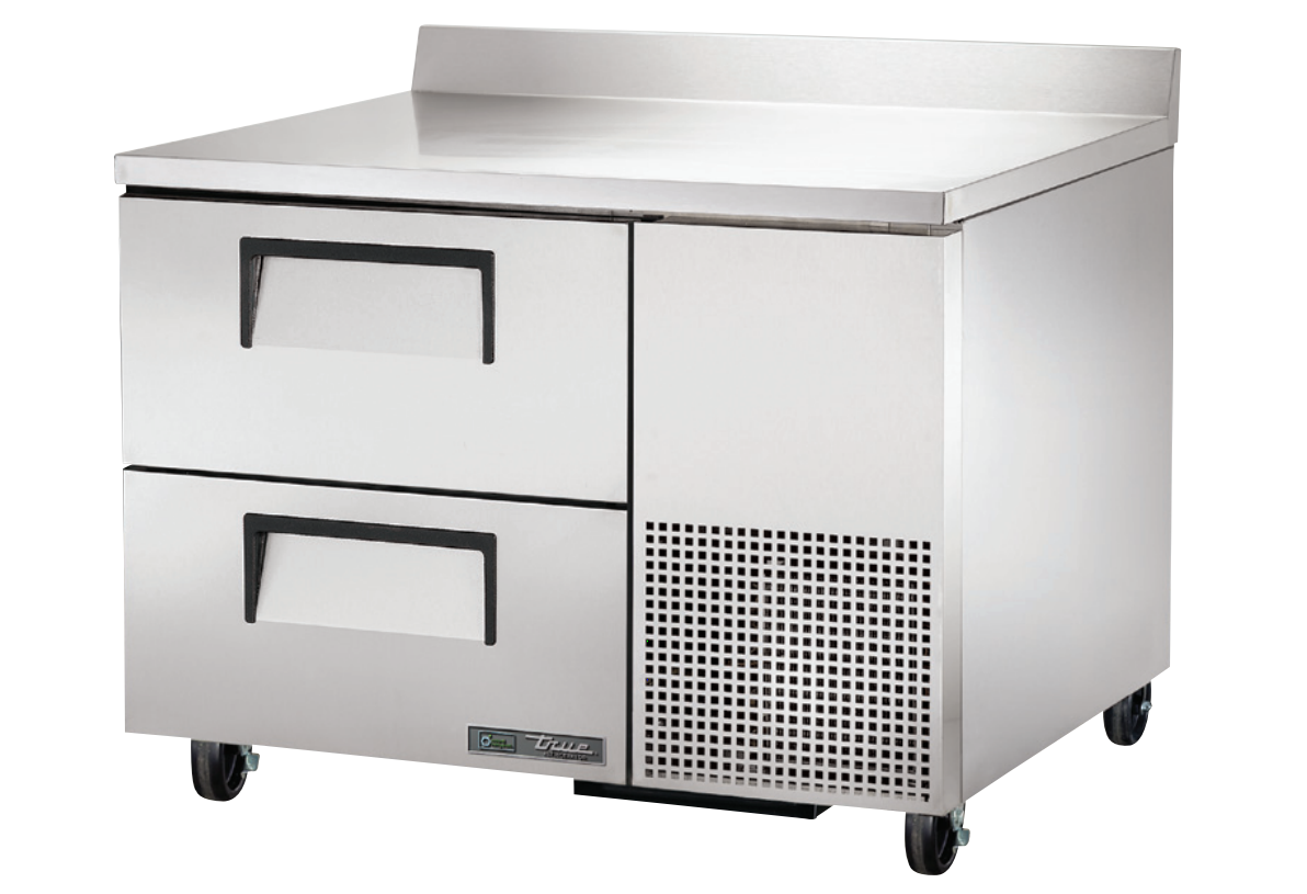 True TWT-44D-2-HC Worktop Refrigerator, 44 1/2" Wide