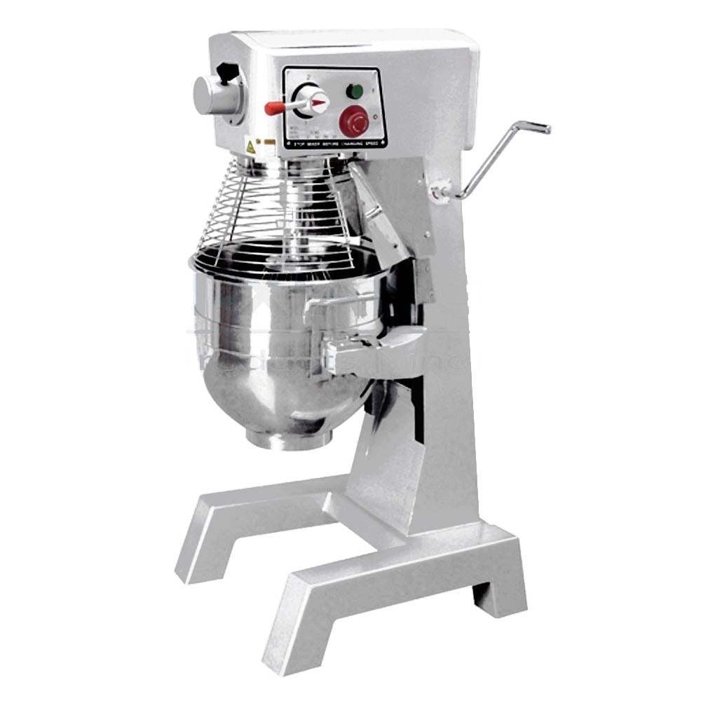 Prepline PHLM30B-T 30 Quart Gear Driven Commercial Planetary Stand Mixer with Timer