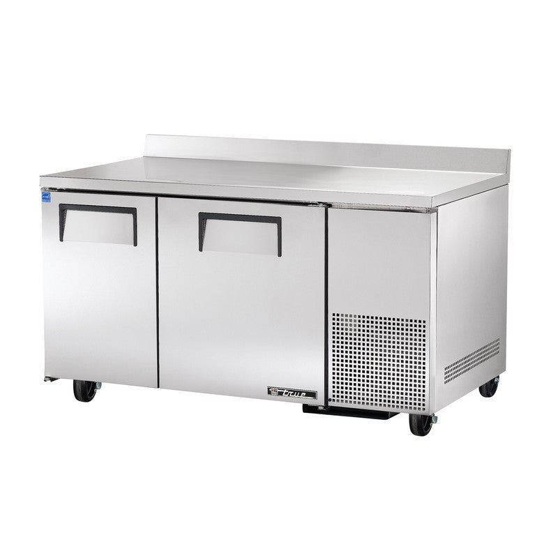 True TWT-60-32-HC Worktop Refrigerator, 60 1/4" Wide, 2 Doors, 4 Shelves