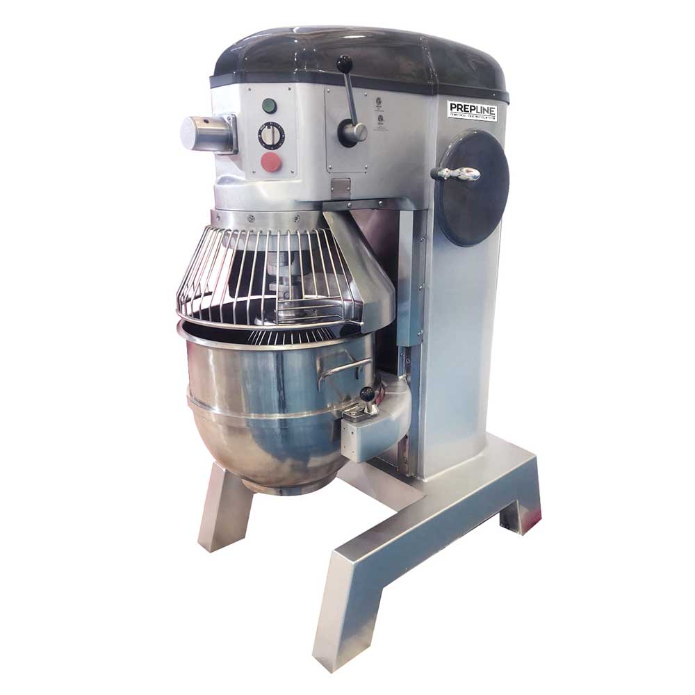 Prepline PHLM60B-T 60 Quart Gear Driven Commercial Planetary Stand Mixer with Timer