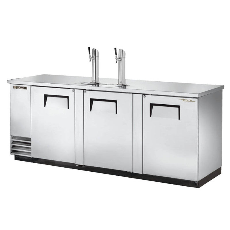 True TDD-4-S-HC Beer Dispenser, 90 3/8" Wide, 3 Doors