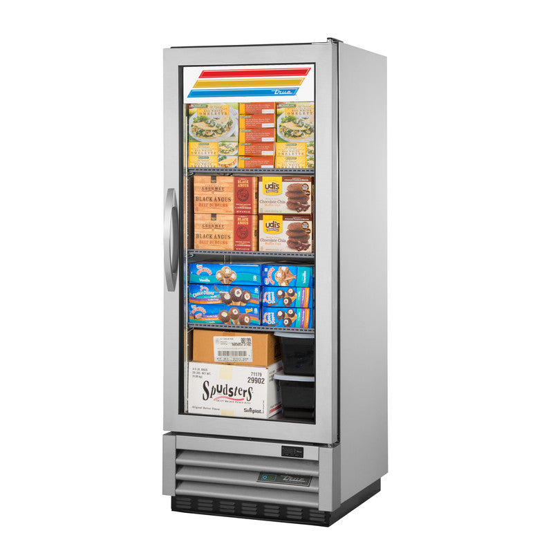 True T-12FG-HC~FGD01 Reach-In Freezer, 24 7/8" Wide, 1 Door, 3 Shelves, T-Series