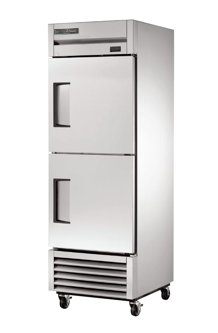 True T-23F-2-HC Reach-In Freezer, 27" Wide, 2 Doors, 3 Shelves, T-Series