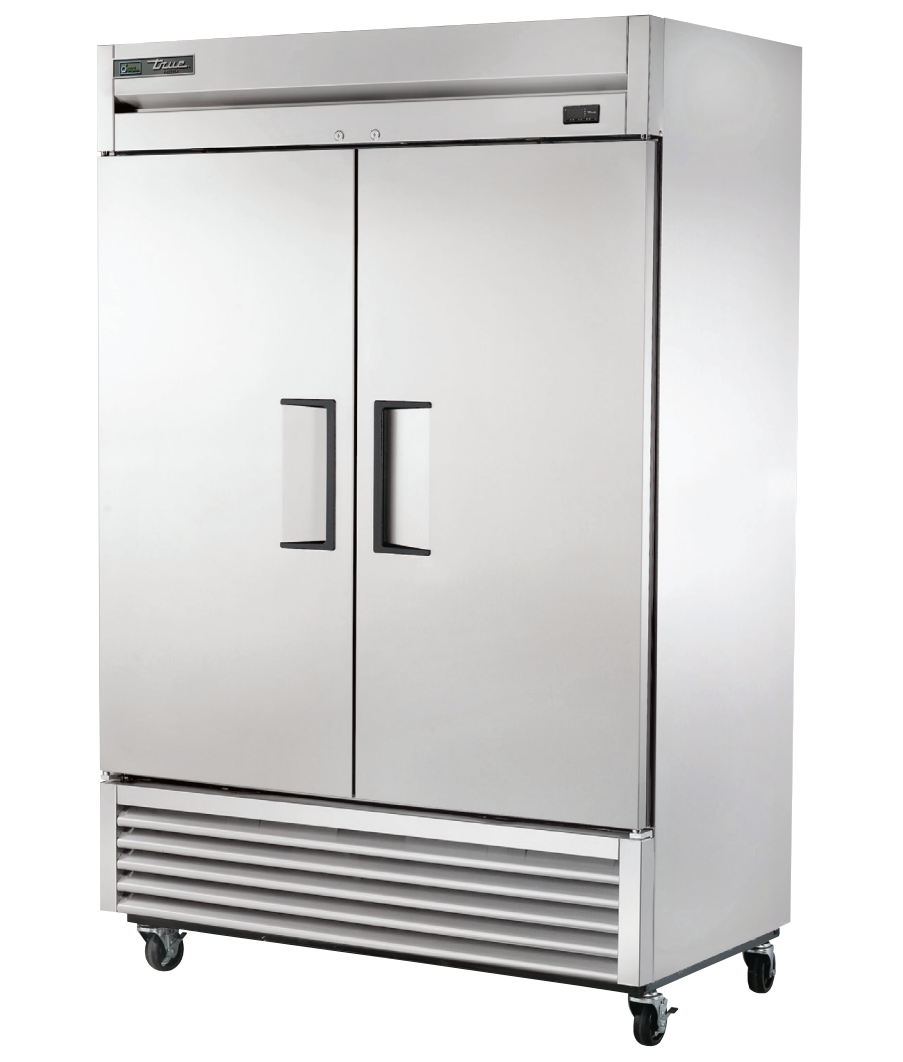 True T-49F-HC Reach-In Freezer, 54 1/8" Wide, 2 Doors, 6 Shelves, T-Series