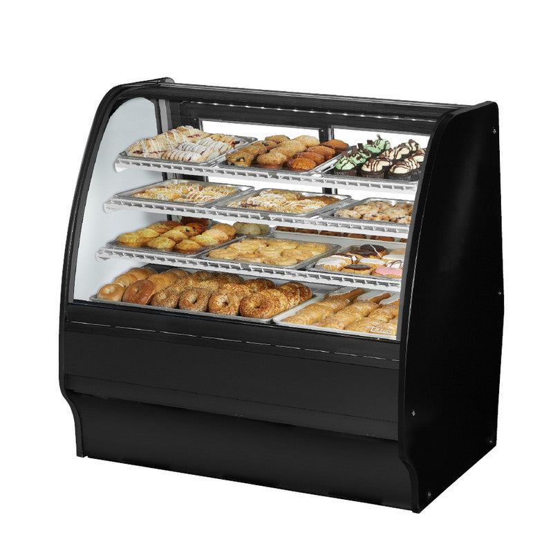 True TGM-DC-48-SC/SC-S-S Non-Refrigerated Bakery Display Case, 48 1/4" Wide, 2 Doors, 6 Shelves
