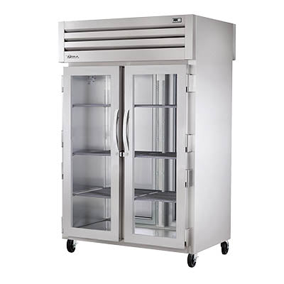 True STR2HPT-2G-2S Pass-Thru Heated Cabinet, 52 5/8" Wide, 2 Front / 2 Back Doors, STR Spec Series