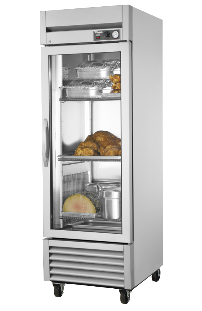 True TH-23G~FGD01 Reach-In Heated Cabinet, 27" Wide, 1 Door, 3 Shelves, TH Series