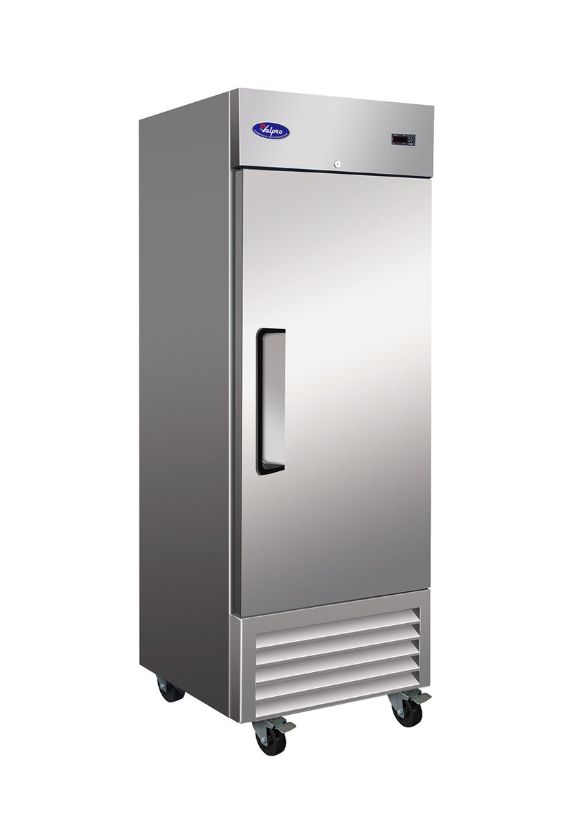 Valpro VP1R-HC 23 cu. ft. Single Solid Door Refrigerator
