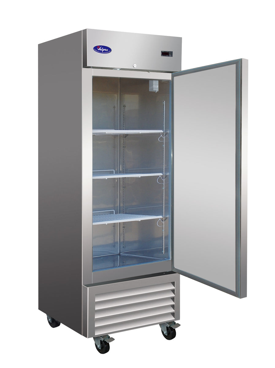 Valpro VP1R-HC 23 cu. ft. Single Solid Door Refrigerator
