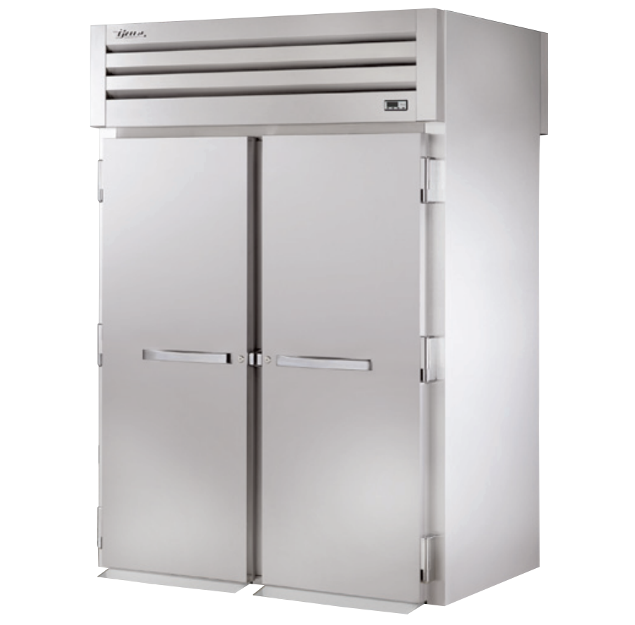 True STA2HRT-2S-2S Roll-Thru Heated Cabinet, 68" Wide, 2 Front / 2 Back Doors, STA Spec Series