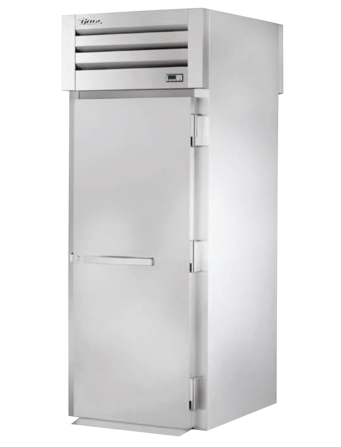 True STG1HRT89-1S-1S Roll-Thru Heated Cabinet, 35" Wide, 1 Front / 1 Back Doors, STG Spec Series