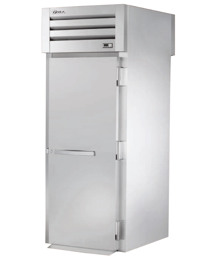 True STR1HRT-1S-1S Roll-Thru Heated Cabinet, 35" Wide, 1 Front / 1 Back Doors, STR Spec Series