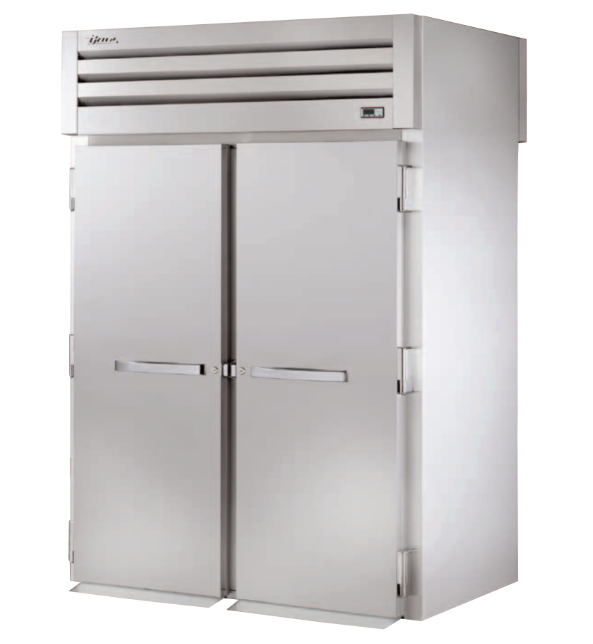 True STR2HRT-2S-2S Roll-Thru Heated Cabinet, 68" Wide, 2 Front / 2 Back Doors, STR Spec Series
