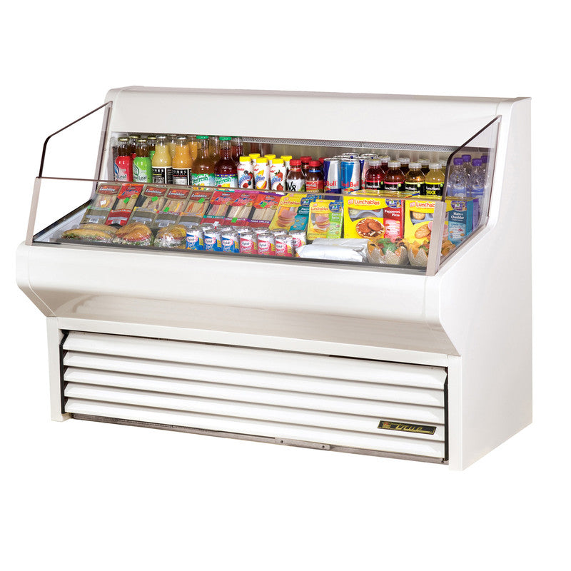 True THAC-60-LD Open Refrigerated Display Merchandiser, 60 1/8" Wide, 3 Shelves