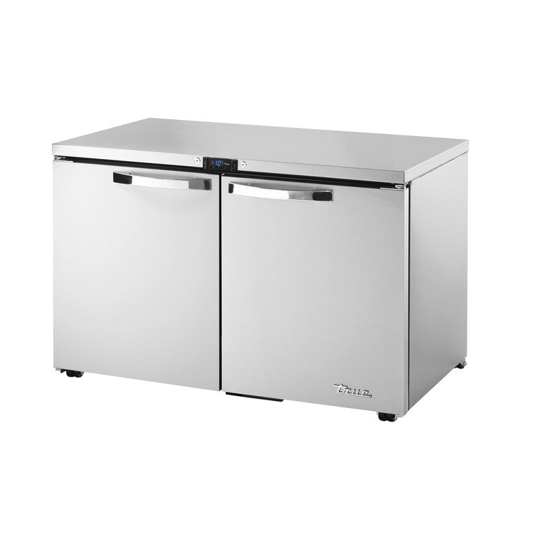 True TUC-48F-LP-HC~SPEC3 Undercounter Freezer, 48 3/8" Wide, 2 Doors, 4 Shelves, Spec Series